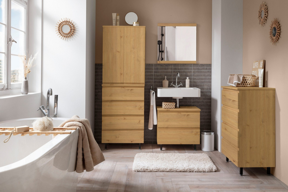 Тумба под раковину FJONN, из массива сосны