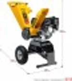 Измельчитель веток бензиновый Steher GSR-750 50мм