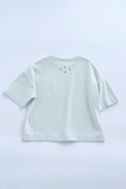 ZARA ФУТБОЛКА В СТИЛЕ РУСТИК С КАРМАНОМ — TIMELESZ, ГОЛУБОЙ