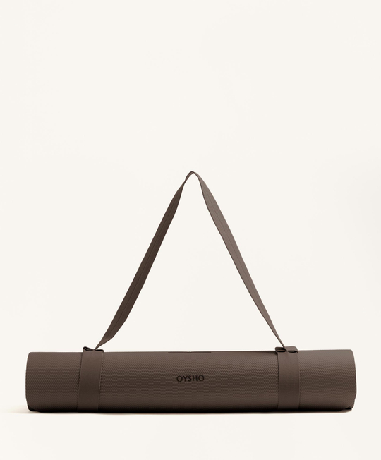 OYSHO Коврик для йоги толщиной 5 мм, коричневый