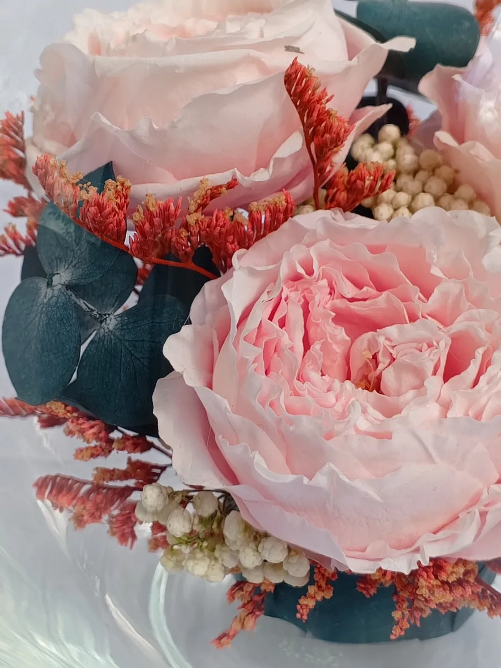 натуральные пионы в стекле, вакуум*