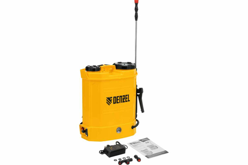 Ранцевый аккумуляторный опрыскиватель Denzel D-12LA, 12 л, 12 В, 8 Ач 64788