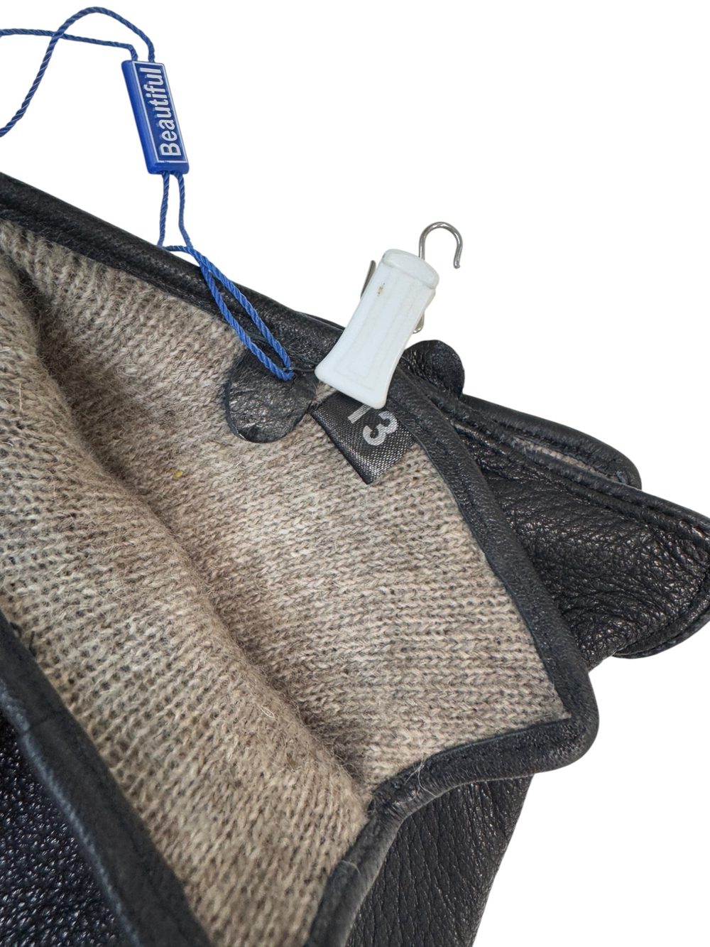 Перчатки. Мужские. Материал верха: Кожа оленя. Подклад: Шерсть-трикотаж. 5 шт в упаковке.