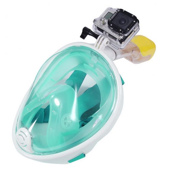 Полнолицевая маска Free Breath S-M Бирюзовая