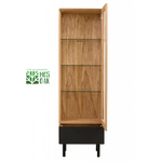 Витрина Киото 1.1С.1 L(R) из массива дуба