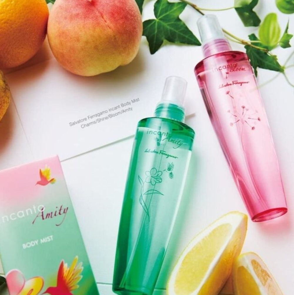Salvatore Ferragamo Incanto Amity Body Mist - мист для волос и тела с легким фруктовым ароматом