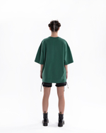 T-SHIRT "QUIETUDE" GREEN