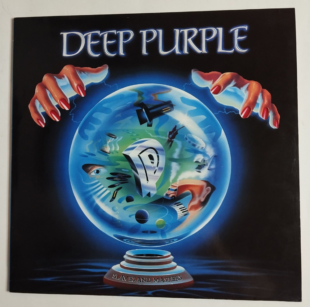 Винтажная виниловая пластинка LP Deep Purple Slaves And Masters (Germany 1990)