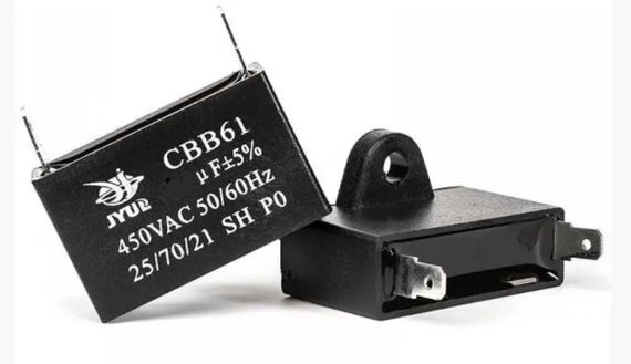 Пусковой конденсатор 2мкФ 450в клеммы / CBB61 / JYUE