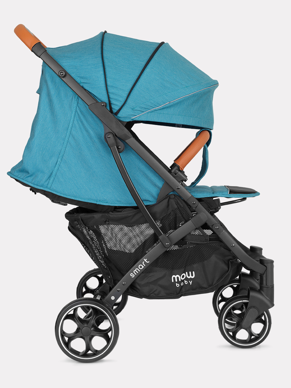 Коляска детская MOWBaby "SMART" MB101 Aqua