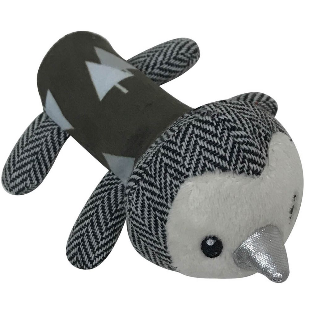 Игрушка Petpark для собак Пингвин 13 см разноцветный, с пищалкой, размер S Игрушка Petpark для собак Пингвин 13 см разноцветный, с пищалкой, размер S