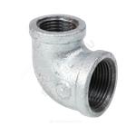 Угольник переходной чугун оц Ду 25х20 (1"х3/4") ВР/ВР Fittex PLUS