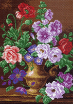 "Теплое воспоминание"-0845 канва с рисунком