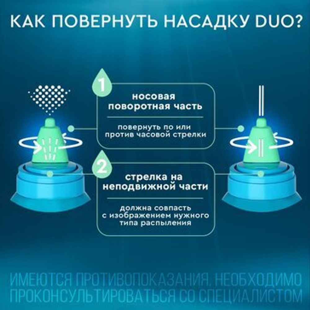 Морская вода для промывания носа Аквалор Софт Дуо 150мл