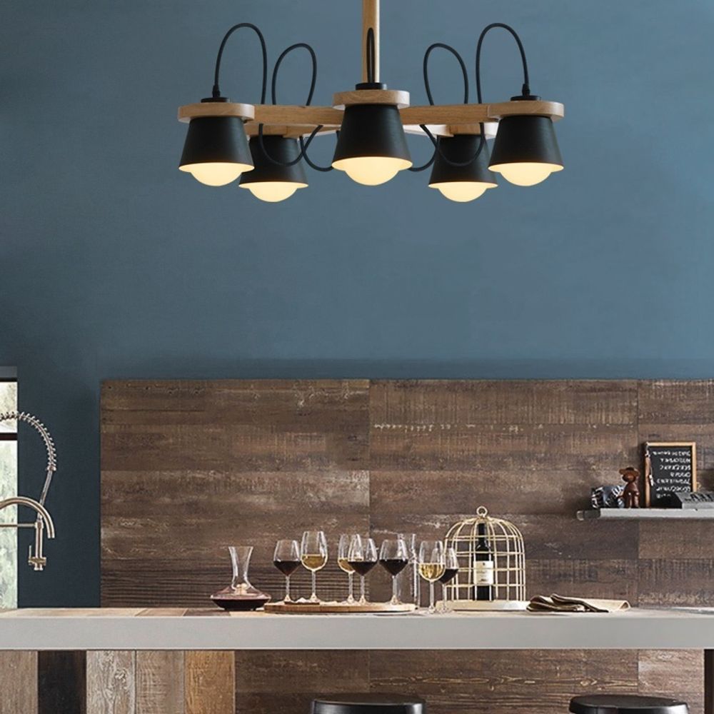 Люстра На Штанге Natura B6 Black By Imperiumloft