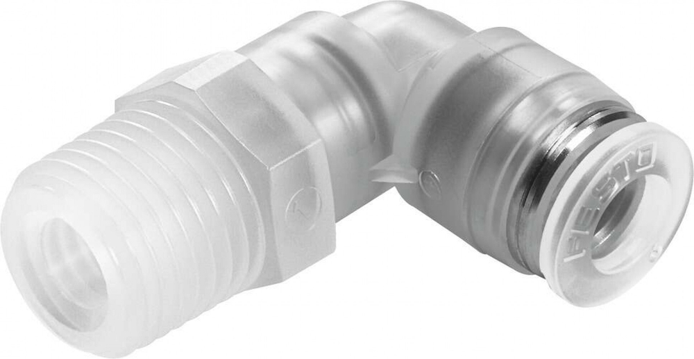 Штуцер цанговый угловой Festo NPQP-L-R18-Q4-FD-P10 (комплект 10 шт)