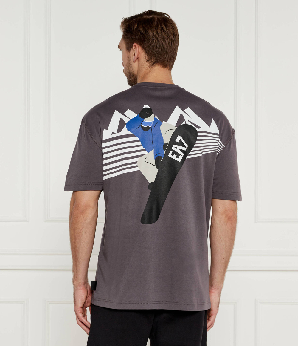 Футболка EA7 - серый(7M000019 AF10441)