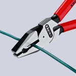 Плоскогубцы комбинированные особой мощности хромированные 200 мм Knipex 02 05 200