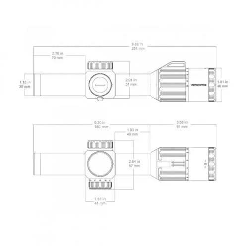 Прицел Vector Optics Constantine 1-10x24 FFP (SCFF-42)