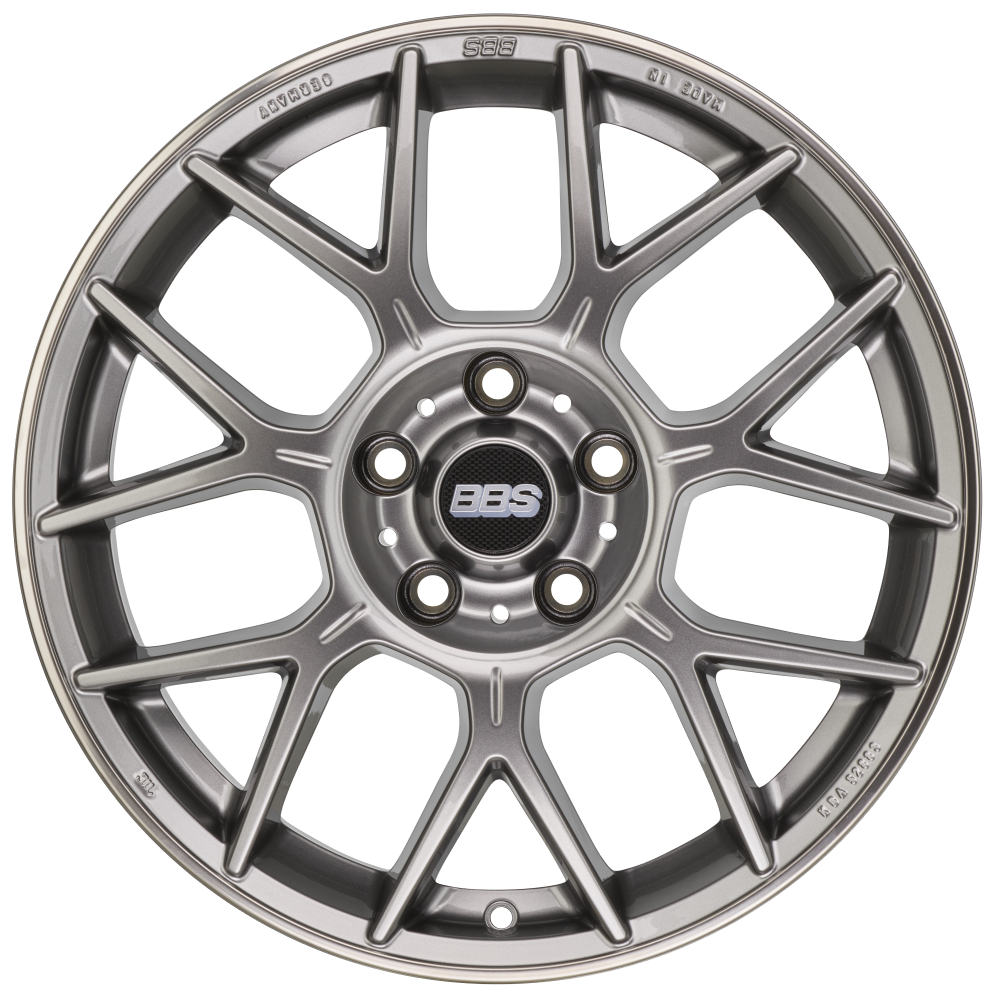 Диск колесный BBS XR 8x18 5x112 ET44 CB82.0 platinum silver