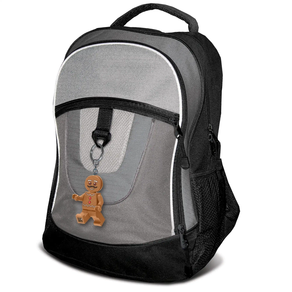 Брелок LEGO 5007809 Пряничный человечек с подсветкой