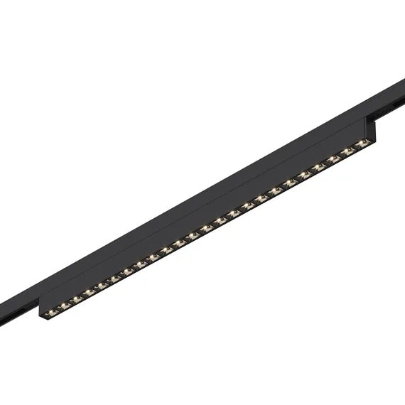 ST666.446.20 Магнитный трековый светильник Черный LED 1*20W 4000K 1 060Lm Ra>90  IP20 L387xW10xH18 2 СУПЕР5