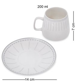 GAEM Art MUG-427/3 Набор из 6 чайных пар