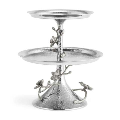 Этажерка двухъярусная Michael Aram White Orchid (22.9 см)