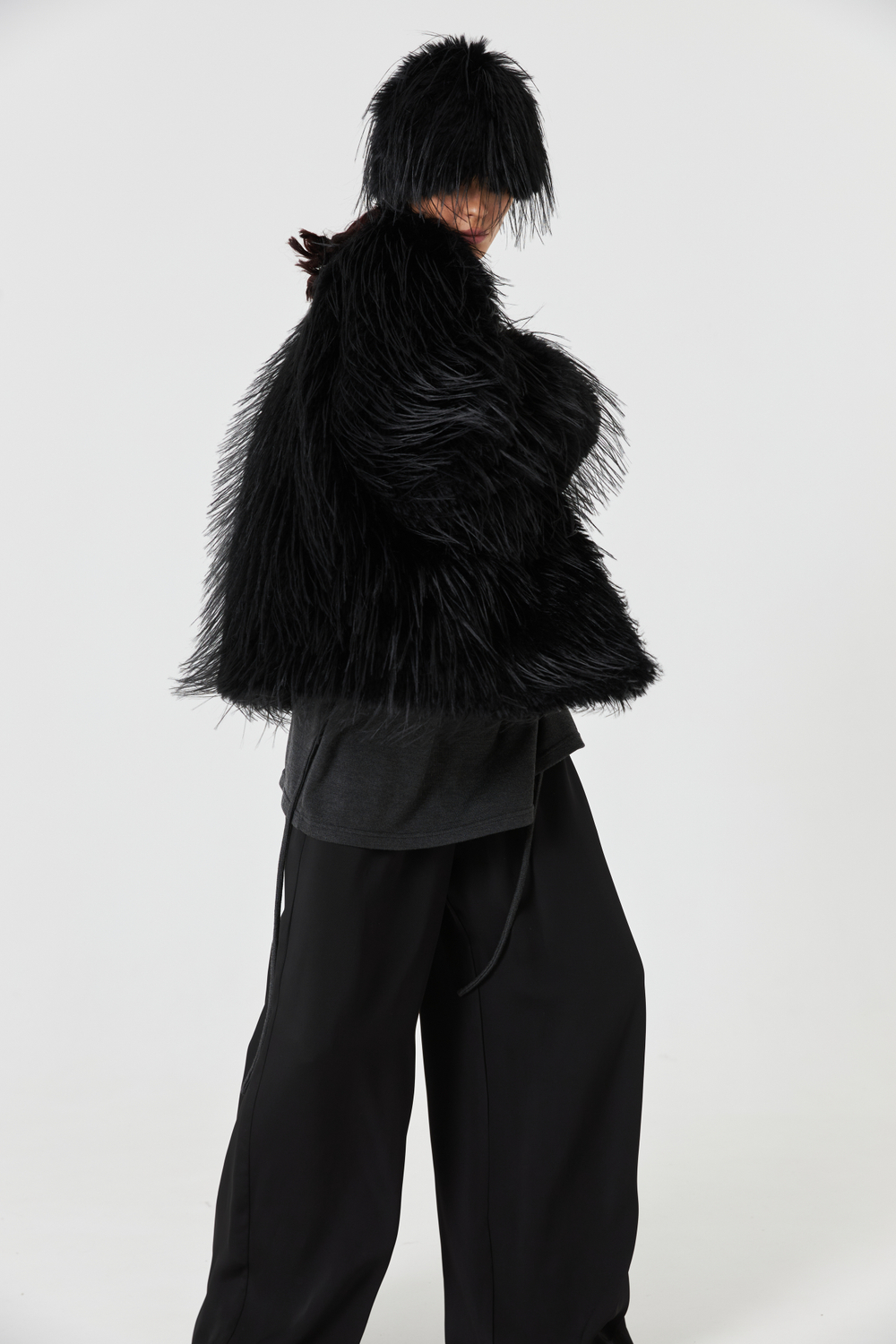 Комплекс шуба short с шапкой