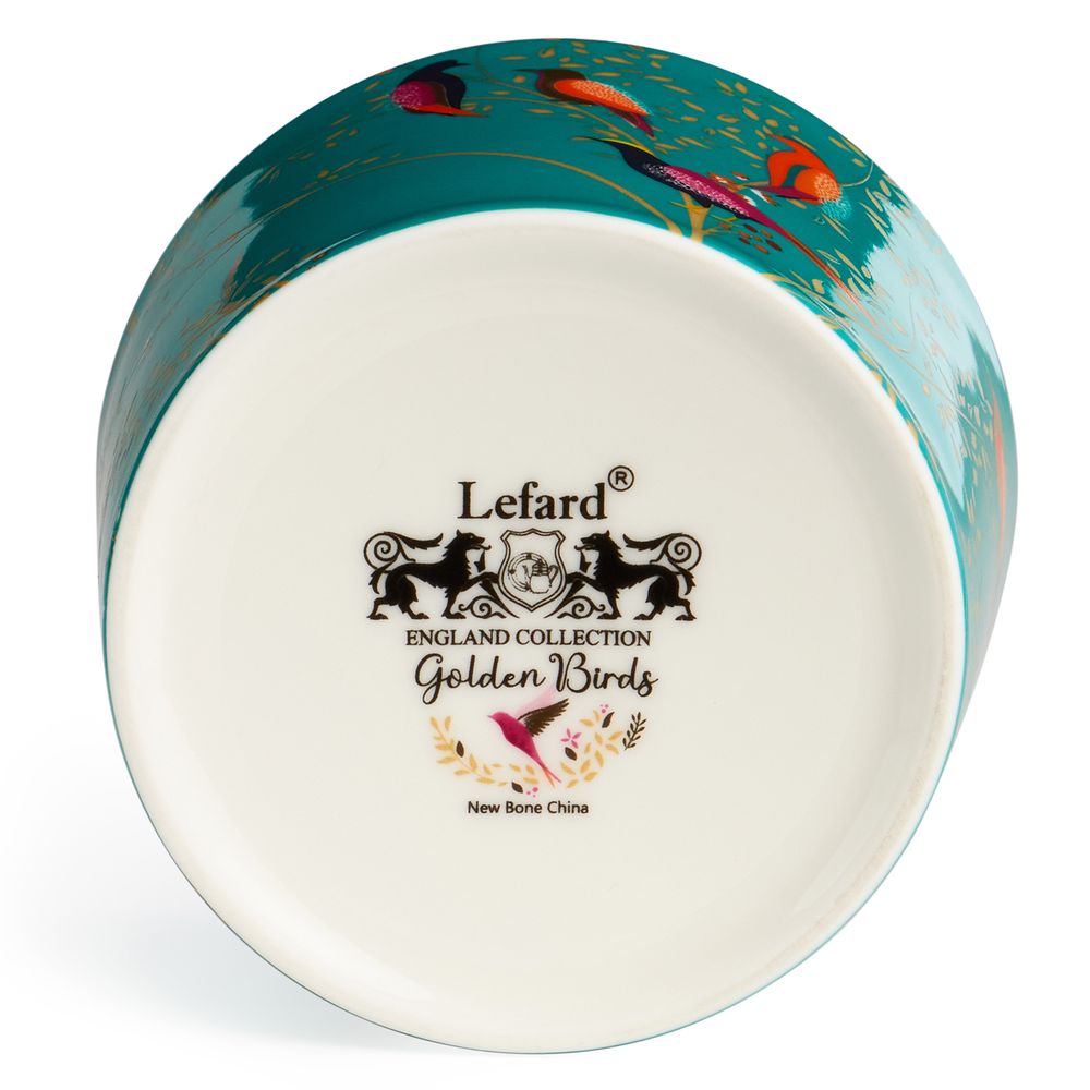 САХАРНИЦА LEFARD "GOLDEN BIRDS" 9,5*10 СМ 350 МЛ (КОР=36ШТ.)