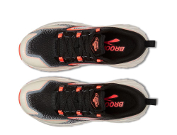 Кроссовки для бега женские Brooks Cascadia 18 W Черно-Коралловые