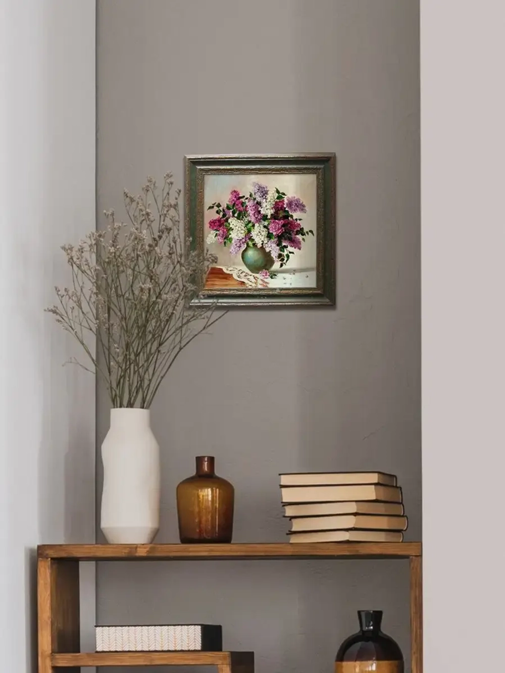 Картина на стену интерьерная на холсте 26х26 см