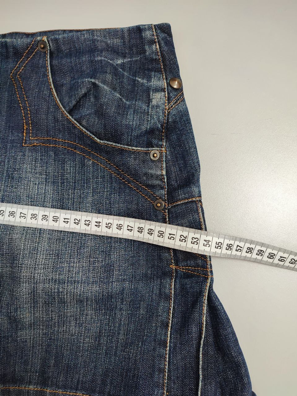 Юбка джинсовая мини 48 размер