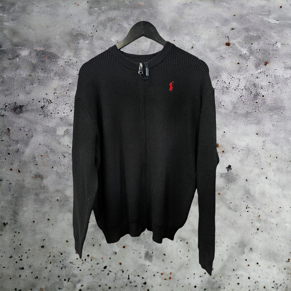 Джемпер Ralph Lauren Zip #1 • Черный