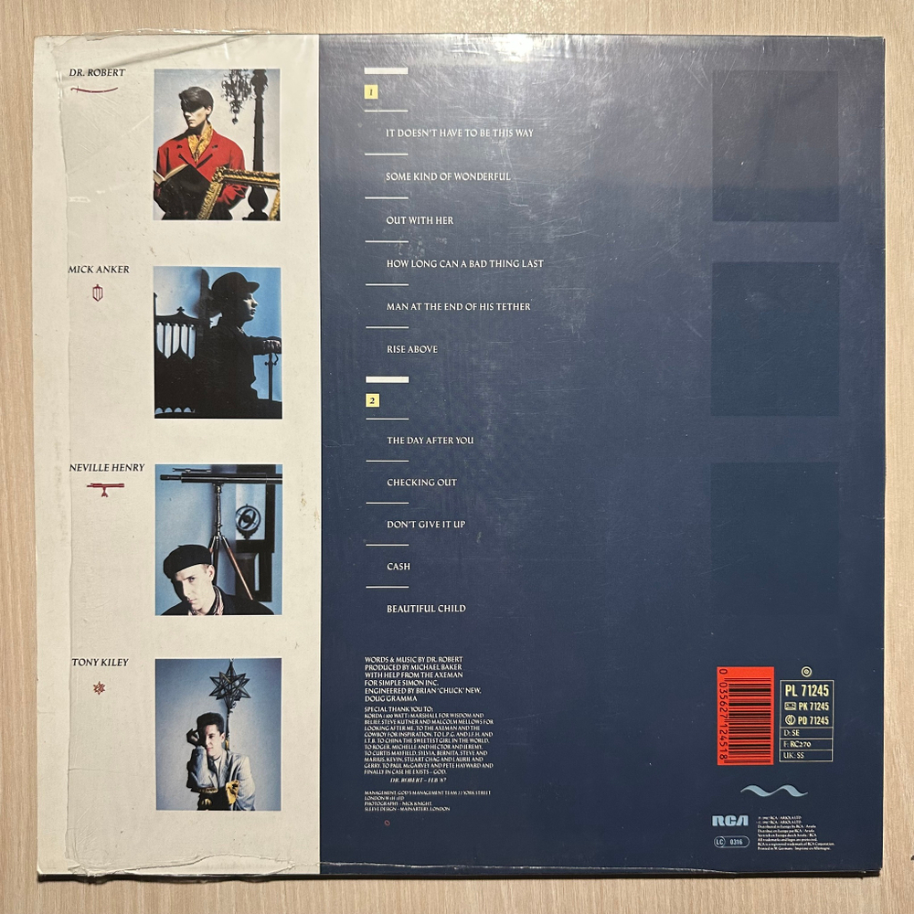 The Blow Monkeys - She Was Only A Grocer's Daughter (Европа 1987г.)