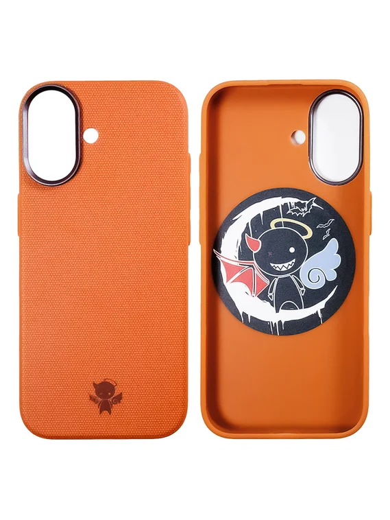 Защитный чехол для Iphone 17 оранжевый (Orange) c Magsafe