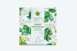 Чай в пирамидках травяной NIKTEA Forest Meditation, Niktea Лесная Медитация