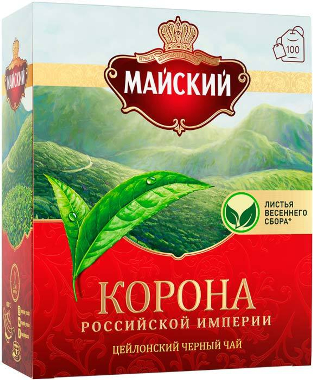 Майский Корона Российской империи 100 пакетов.