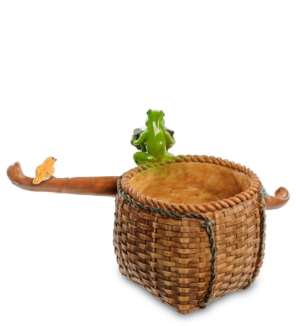 GAEM ED-410 Ваза-кашпо «Лягушонок и птицы»