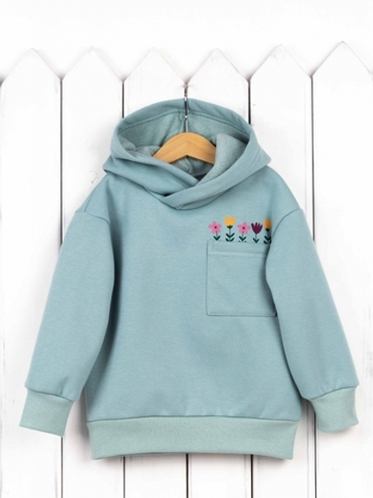 Худи утепленое для девочки