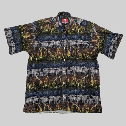 Рубашка гавайская (M)