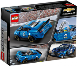 LEGO Speed Champions: Гоночный автомобиль Chevrolet Camaro ZL1 75891 — Chevrolet Camaro ZL1 Race Car — Лего Спид чампионс Чемпионы скорости