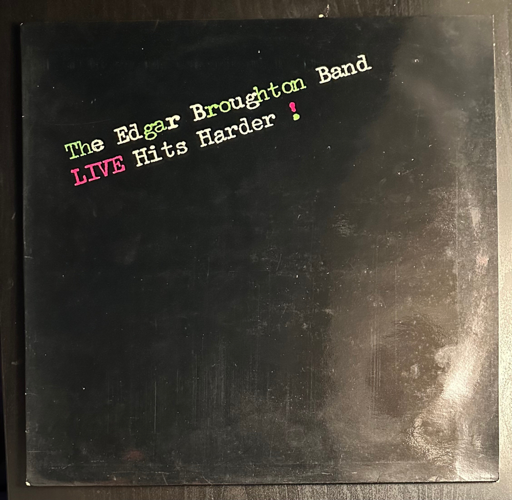 The Edgar Broughton Band - Live Hits Harder! (Швейцария 1979г.)
