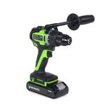 Дрель-шуруповерт аккумуляторная Greenworks GD24DD90 Арт. 3707507,  24V, 90 Нм, бесщеточная, без АКБ и ЗУ