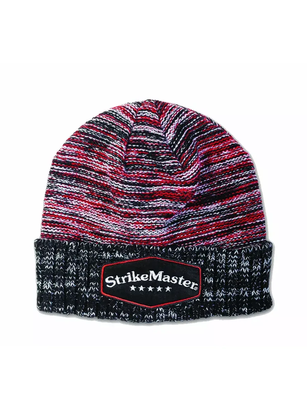 Шапка с помпоном Strikemaster Black Grey White, размер универсальный