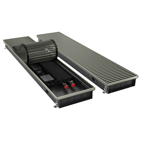 Конвектор внутрипольный Royal Thermo ATRIUM TURBO-80/180/2200-DG-U-LB