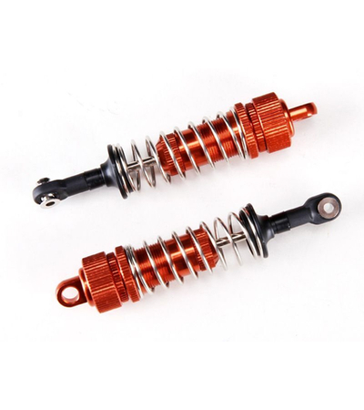 Амортизаторы передней оси задние для Монстра 1/8, 2шт., алюминий