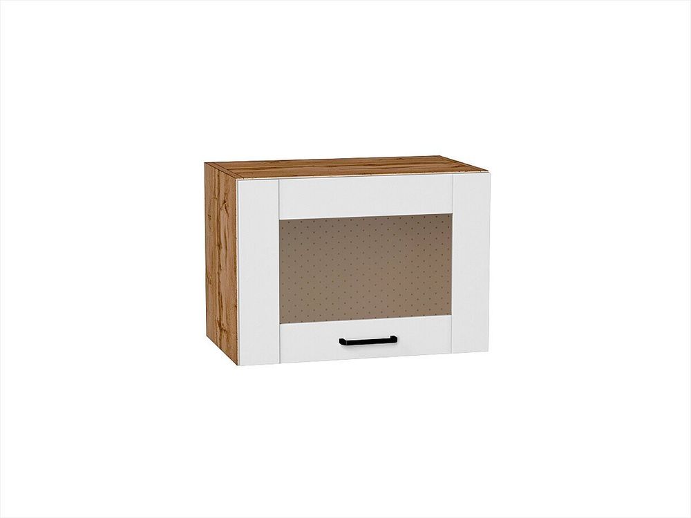 Шкаф верхний горизонтальный остекленный Лофт