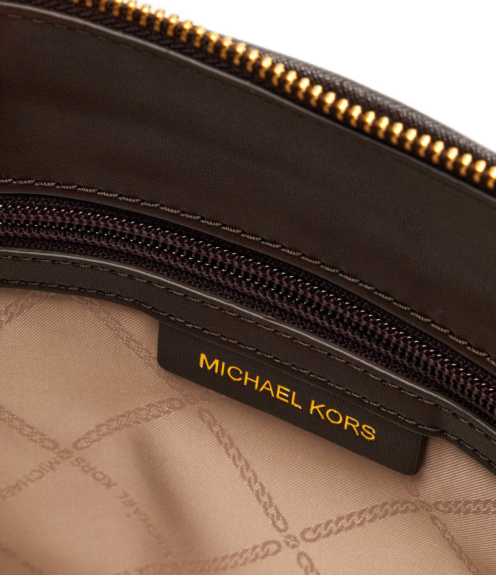 кожаная сумка-трапеция marilyn Michael Kors - коричневый(30S2G6AS2L)