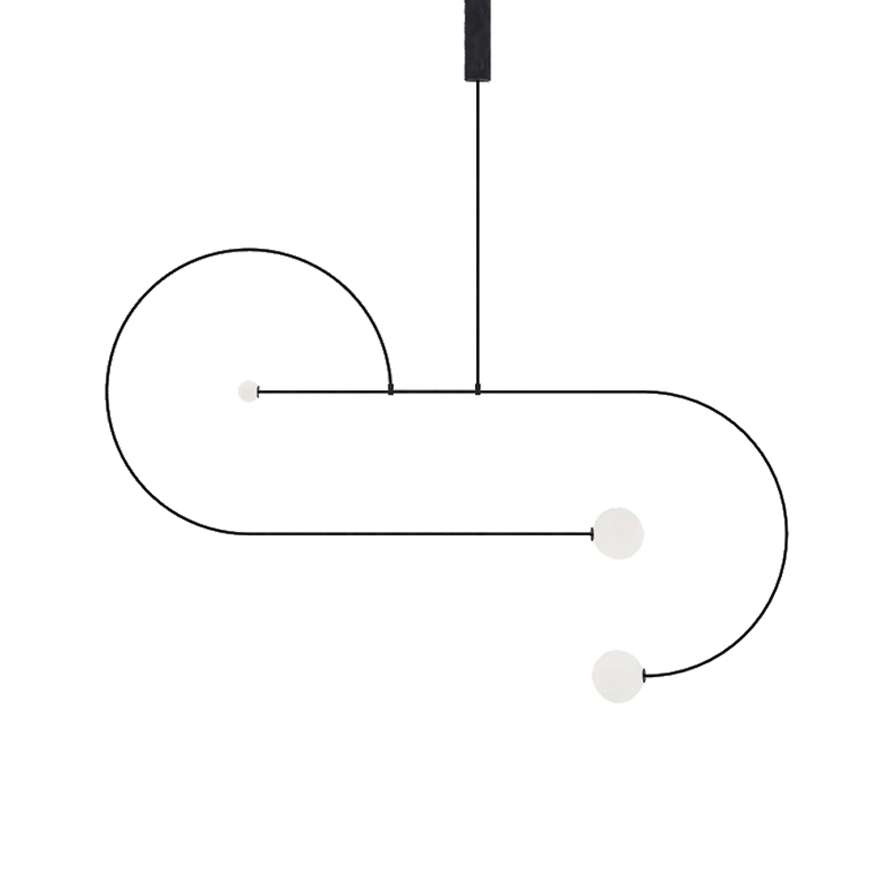Pendant design lamp Mobile Chandelier 13 by Michael Anastassiades